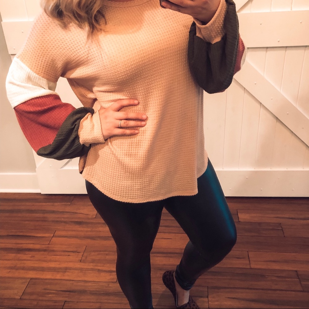 Waffle Style Top